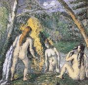 Paul Cezanne Three Bathers (mk35) Sweden oil painting artist